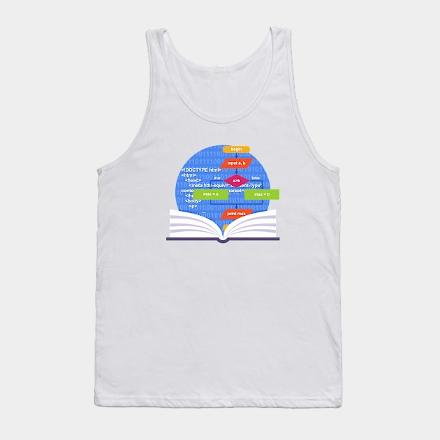 Coding Emblem Tank Top by yulia-rb